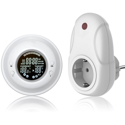 ECOTECH Termostat OTS200N (Boja: Bijela, Digitalni prikaz) Cijene