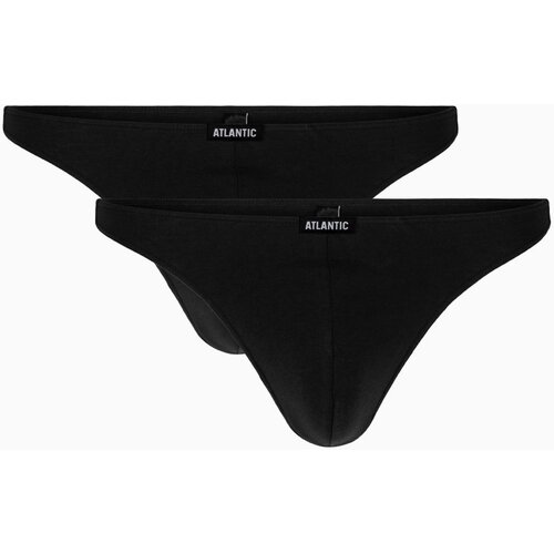 Atlantic men&amp;#039;s thongs 2Pack - black Slike