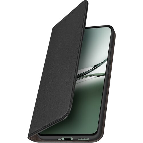 AVIZAR Ohišje za Oppo Reno 12F Clamshell Imetnik kartice Funkcija stojala, Črna, (5000015403) Cene