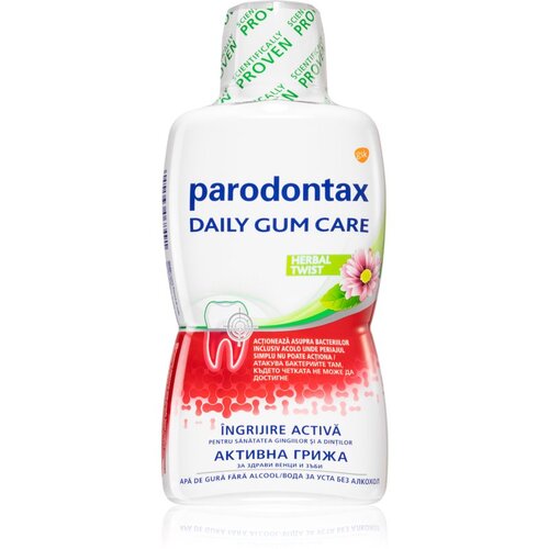 Parodontax Daily Gum Care Herbal vodica za usta 500 ml Slike
