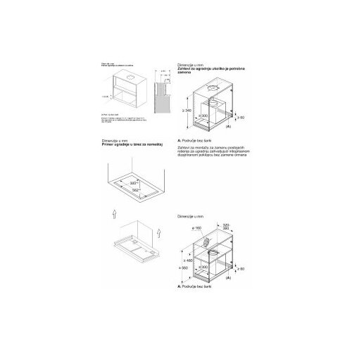 Bosch potpuno ugradbena napa Serie 6| DBB67DP60 Slike