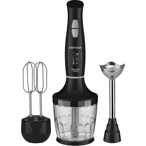 Goldmaster &amp;Scaron;tapni mikser sa posudom, 3u1, 1000W &amp;ndash; GM-7240S Yasemin Slike