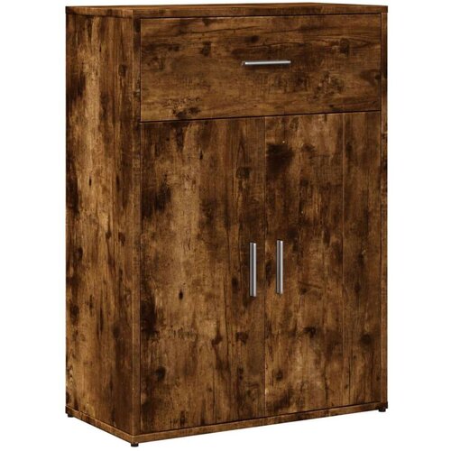 vidaXL Komoda 2 kom boja dimljenog hrasta 60x30x84cm konstruirano drvo Cijene