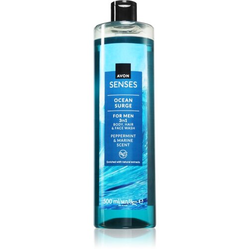 Avon Senses Ocean Surge gel za prhanje za mo&scaron;ke 3v1 500 ml Cene