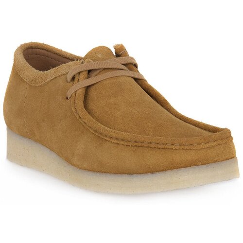 Clarks Čevlji Derby WALLABEE OAKMOSS Kostanjeva Slike