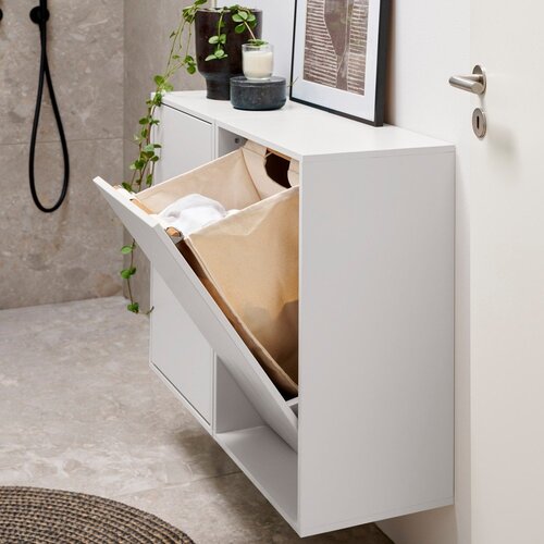 ReCollector Bijela zidna ko&amp;scaron;ara za rublje Laundry Box &amp;ndash; Slike