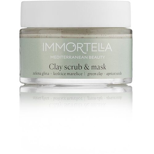 Immortella Mediterranean Beauty piling i maska za lice 2u1 50 ml Slike