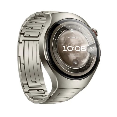 Huawei pametna ura watch 5 46mm-Srebrna titan Slike
