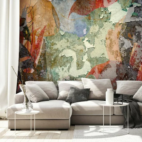  tapeta - Colourful Wall 200x140