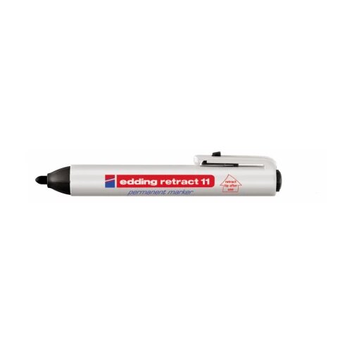  Permanent marker E-11 Retract 1,5-3mm Edding crna 08M11B Cene