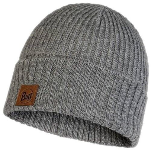 Buff Knitted Hat Siva Slike