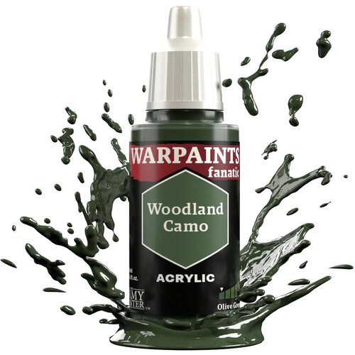 The Army Painter Warpaints Fanatic: Olive Greens - Woodland Camo Slike