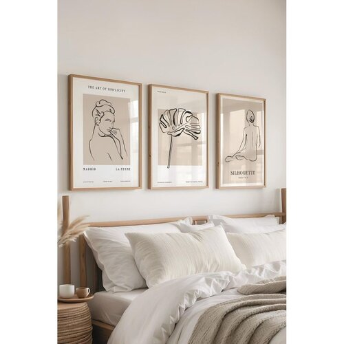 WALLXPERT Č-300564 - 3040 set dekorativnih slika u vi&scaron;e boja (3 komada) Cene