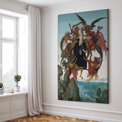  XXL slika - Michelangelo &amp;ndash; The Torment of Saint Anthony 100x150 Slike
