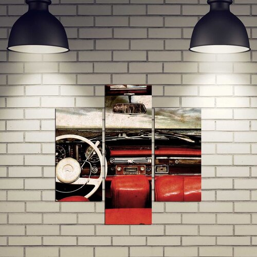 Wallity Set slika 3MDF-019, 3 Dela Cene