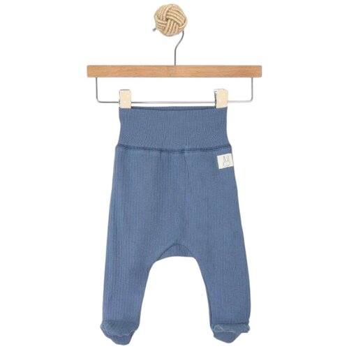 Just kiddin baby dječje duge hlače s stopalima little one blue Cene