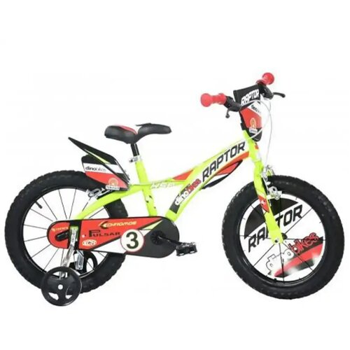 Dino Bikes Raptor zeleni dječji bicikl veličine 14 - bicikl Cijene
