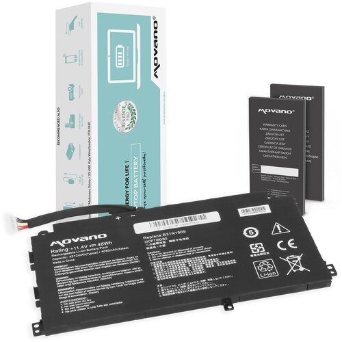 Movano Baterija za Asus ExpertBook P2 P2451, B31N1909, 4212 mAh Cijene