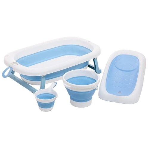 Bbo set sklopiva kadica za bebe BL-BT338T, Plava Cene