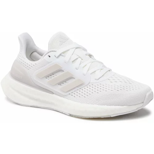 Adidas Tenisice za trčanje 'Pureboost 23' svijetlosiva / bijela