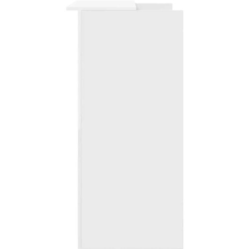  Recepcijski stol Bijeli 100x50x103,5 cm Inženirsko drvo Slike