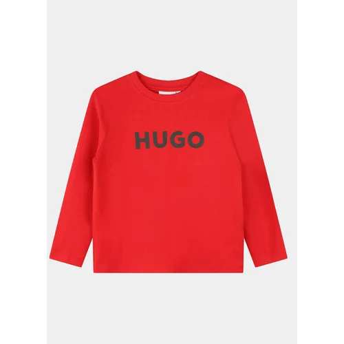 Hugo Bluza G25131 D Rdeča Regular Fit