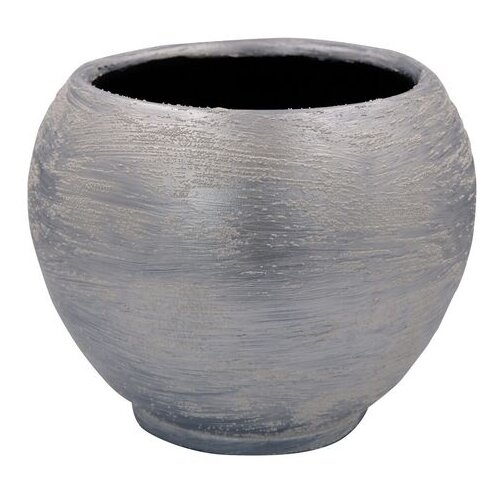WALLXPERT decorative pot sirius 38 grey Slike