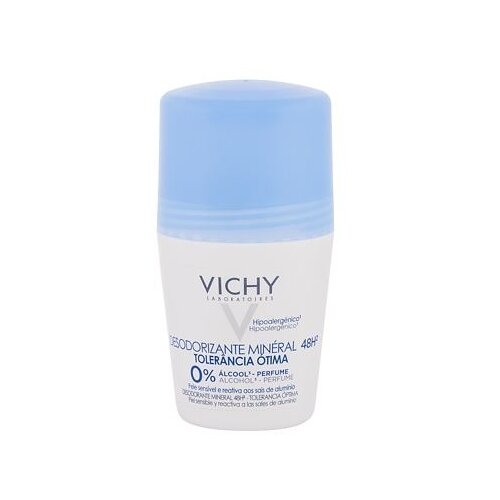 Vichy deodorant Mineral Tolerance Optimale 48H dezodorans roll-on bez aluminija 50 ml za žene Slike