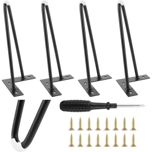 AKOLAFE Set 4 Kovinskih Nog za Pohi&scaron;tvo &ndash; 25 cm Cene