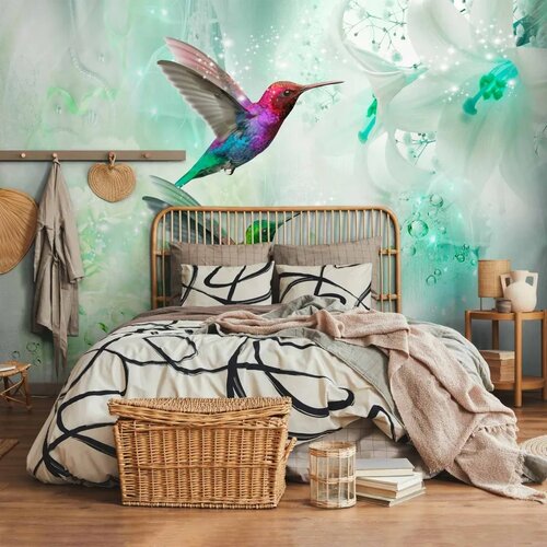  Foto tapeta - Colourful Hummingbirds (Green) 350x256 Standard Slike