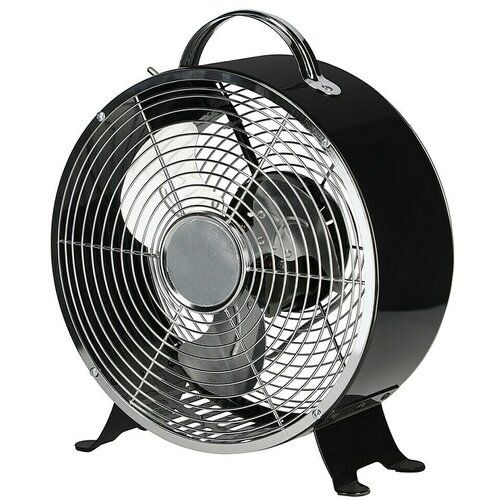 VOLTOMAT Namizni ventilator Retro (Barva: Črna, Premer: 25 cm) productname.garantie.plussign BAUHAUS garancija 5 let za naprave na električni ali motorni pogon Cene
