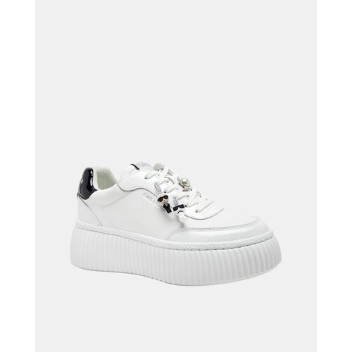 Karl Lagerfeld Modne superge KL42377T KREEPER Bela Slike