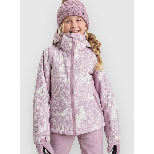 Roxy Free Jet Kids Jakna discreet mauve winterland Cene