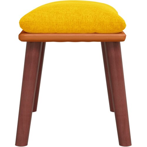  Tabure boja senfa 45x29,5x35 cm od tkanine i umjetne kože Slike