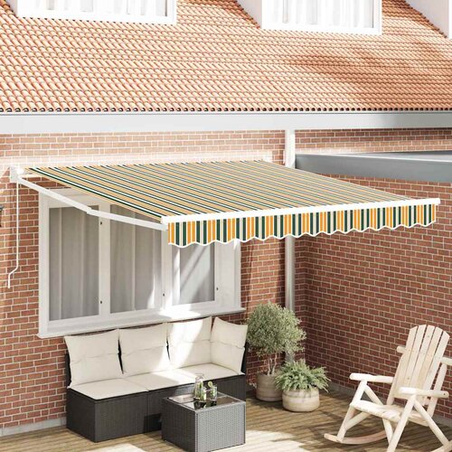 Povlačivi tende Zelena 350 x 250 cm 100% Poliester i Aluminij Cijene