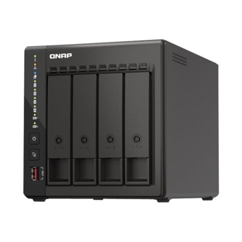 Qnap TS-453E NAS stolni Ethernet LAN povezava Črna J6412 Cene
