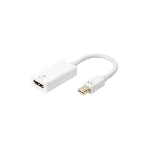 Digitus DisplayPort / HDMI priključni kabel DisplayPort utikač, HDMI A utičnica 0.20 m bijela DB-340416-002-W dvostruko zaštićen, standardni HDMI, podržava HDMI, sa zaštitom DisplayPort kabel Cijene