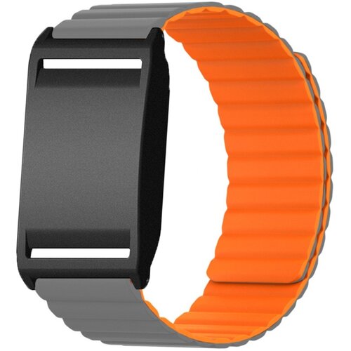 INF Silikonski magnetni nadomestni pa&scaron;ček za Polar Loop &mdash; 26cm x 2.2cm Grey Orange, (5000263985) Cene