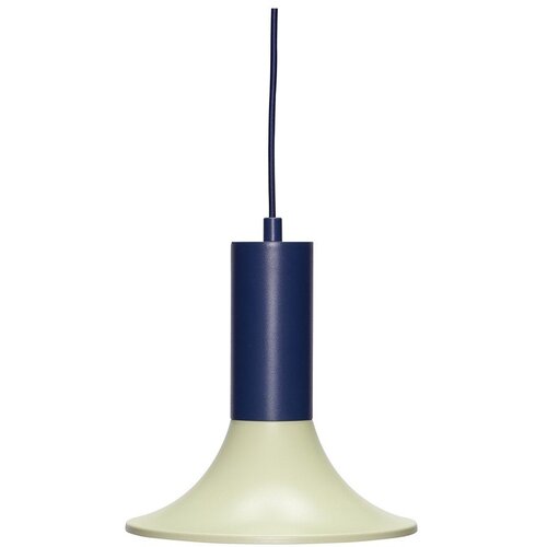 H&amp;uuml;bsch Svijetlo zelena/tamno plava metalna viseća svjetiljka s mogućnosti zatamnjivanja &amp;oslash; 25 cm Luminary &amp;ndash; Slike
