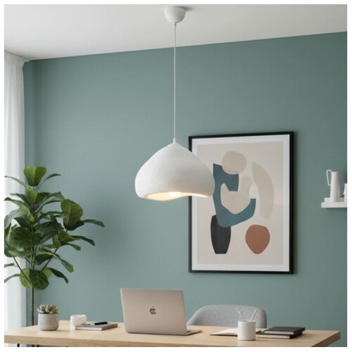 Brilagi Luster na sajli WABI SABI 1xE27/40W/230V, prečnik 32 cm, bela Slike