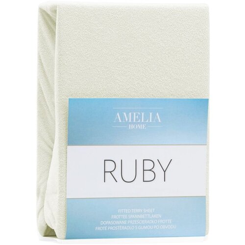 AmeliaHome Plahta s gumom Ruby 160-180x200 cm, krem Cene