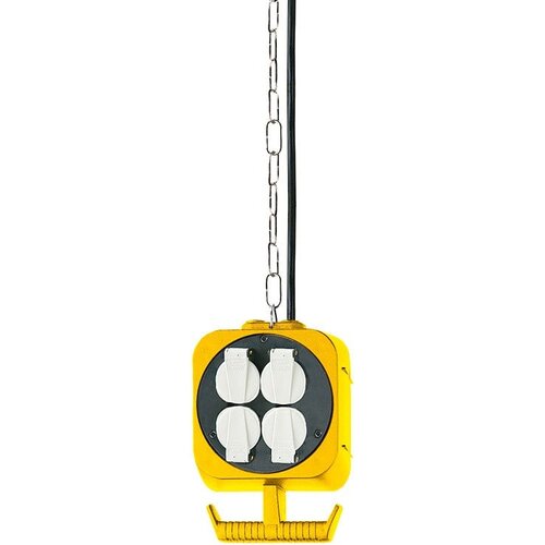  Breenstuhl 1151760 power extension 5 m 2 AC outlet(s) Black, White, Yellow Slike