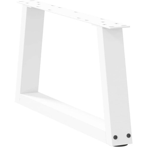  Noge blagovaonskog stola V-oblika 2 kom bijele 60x(30-31 3) cm Slike