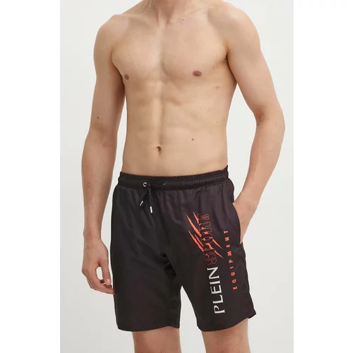 Plein Sport Kratke hlače za kupanje boja: crna