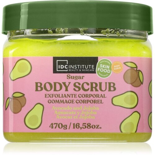 IDC INSTITUTE Avocado and Jojoba Oil piling za tijelo 470 ml Slike