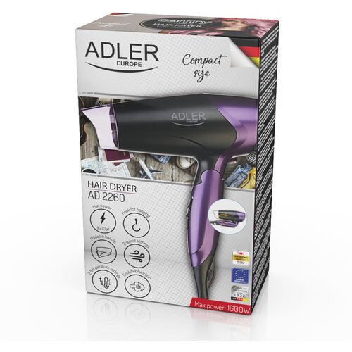 Adler ad 2260 1600W su&amp;scaron;ilnik las, (21052071) Slike