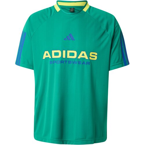Adidas Tehnička sportska majica 'Tiro' plava / žuta / zelena Cene