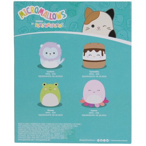Squishmallows Pli&amp;scaron;ane igračke u setu 4 kom 4Pack &amp;ndash; Slike