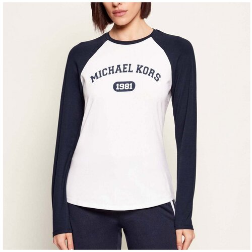 Michael Kors Majice z dolgimi rokavi MR651WUANU Bela Cene