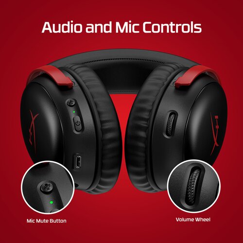 Hyperx Cloud III WirelessGaming Headset (Black-Red) Cijene